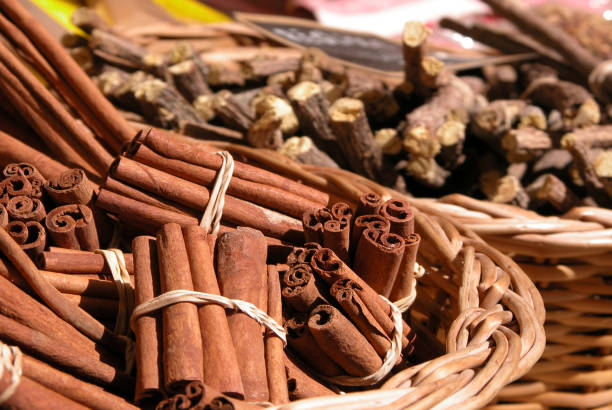 istock Cinnamon sticks on the Provencal market 1454187717