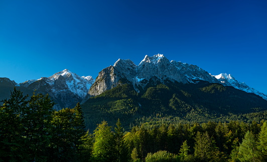 Wettersteingebirge, Moutains in Bavaria,Alps.