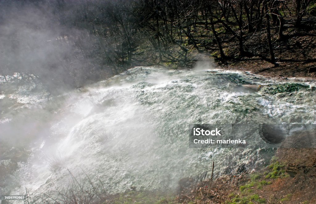 Hot medical spring. Hot medical spring in the area Pyatigorsk,Northern Caucasus. Caucasus Stock Photo