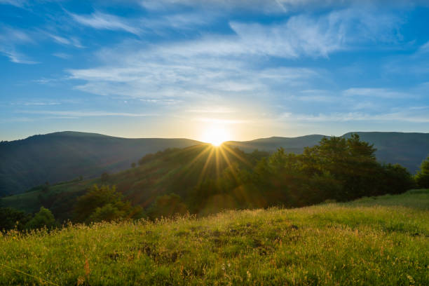 istock Sunrise over Apetska mountain 1454191286