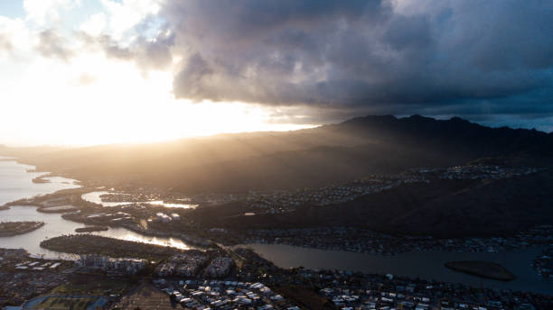 istock Sunset from top of Koko Head Crater 1454196984