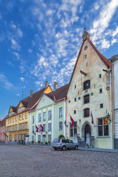 istock Street in Tallinn, Estonia 1454203836