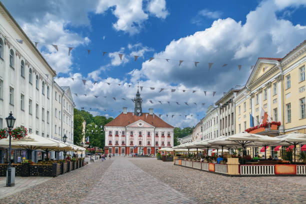 istock Town hall square, Tartu, Estonia 1454204692