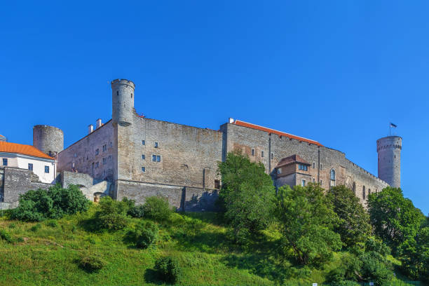 Toompea Castle, Tallinn, Estonia stock photo