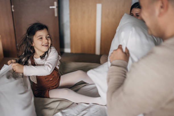 istock Family in hotel suite 1454207210