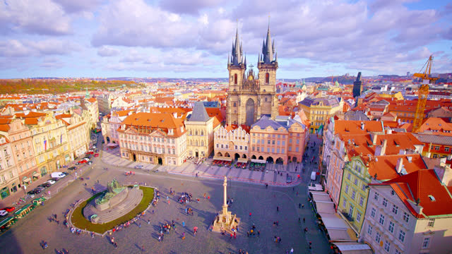 Prague. Old Town Square. Grand View