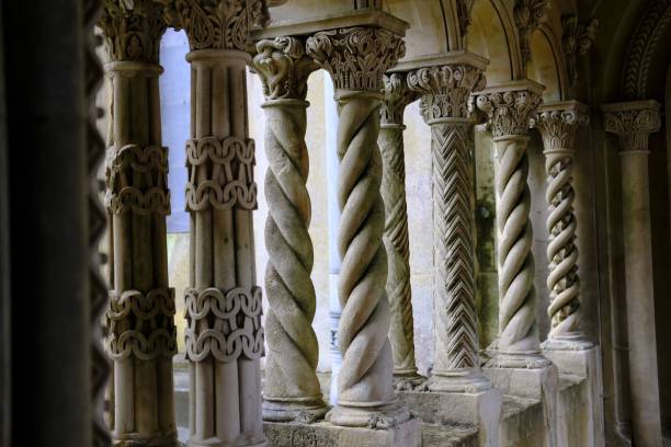 istock Various style of church columns 1454216236