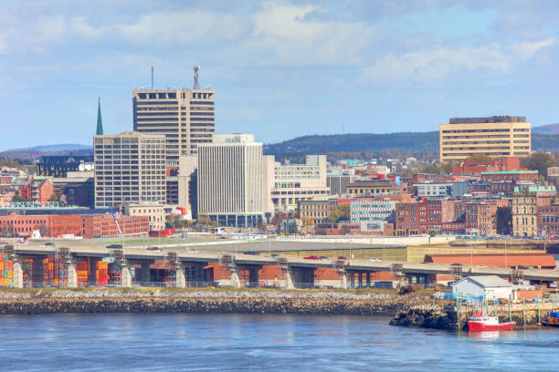 istock Saint John,  New Brunswick Waterfront 1454221659