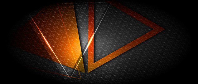 dolden abstract geometric background with triangle