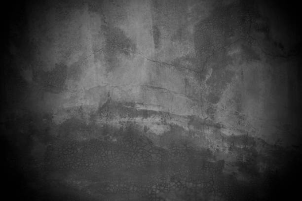 istock Old wall texture cement dark black gray  background abstract grey color design are light with white gradient background. 1454225986
