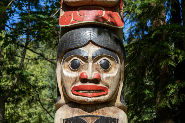 istock Totem Pole at Capilano Suspension Bridge 1454227407
