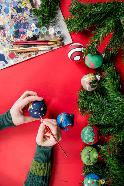istock Painting ornaments 1454236460