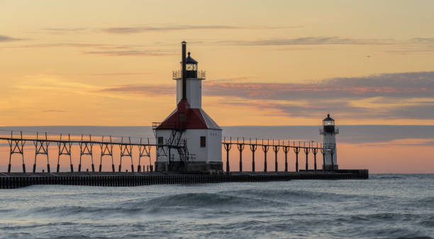 istock St. Joseph Lighthouse Lake Michigan 1454246007