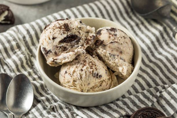 istock Homemade Cookies and Cream Icecream 1454250996