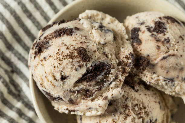 istock Homemade Cookies and Cream Icecream 1454251005