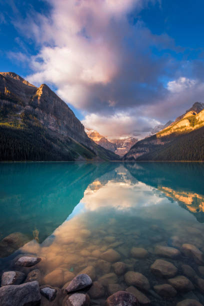 istock Dawn over Lake Louise 1454265249
