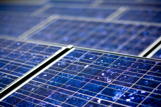 istock Commercial solar panel installations in the U.S. 1454268930