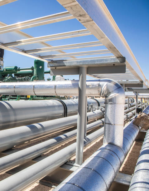 istock Compressors in the oil fields of Texas 1454269634