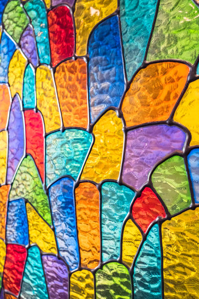 istock Stained glass windows in the dining room 1454285558