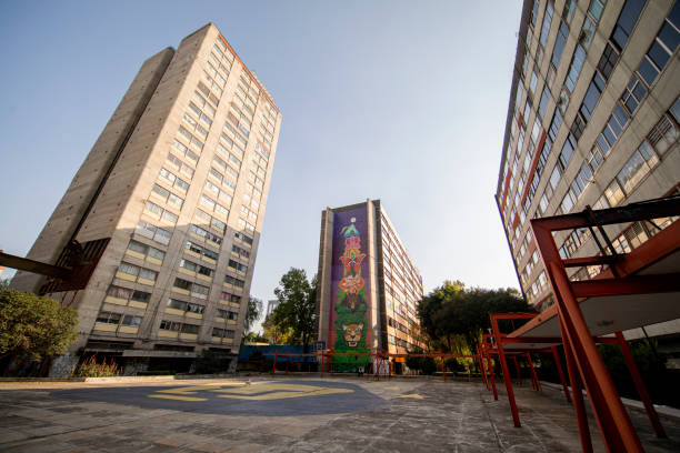 Mexico City,  México - December 14,  2022, Tlatelolco in mexico city