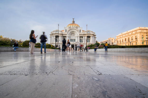 Mexico City,  México - December 14,  2022, palace of fine arts