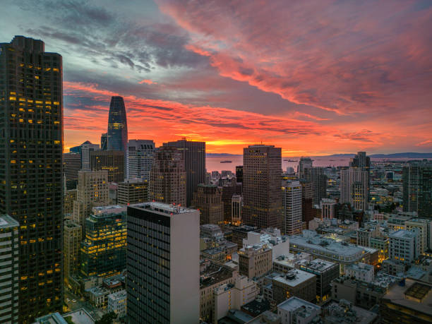 istock Aerial View over San Francisco 1454292824