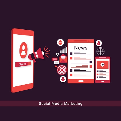 Social Media Marketing, Social Media, Homepage, Social Media Icon, Advertisement