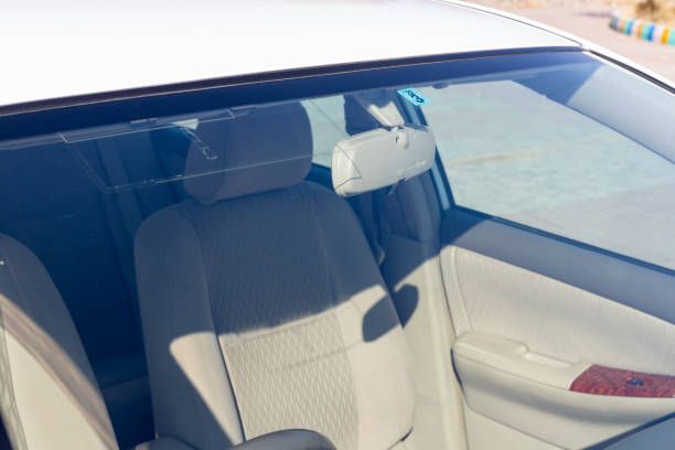 istock Front passenger empty seat of a car 1454304014