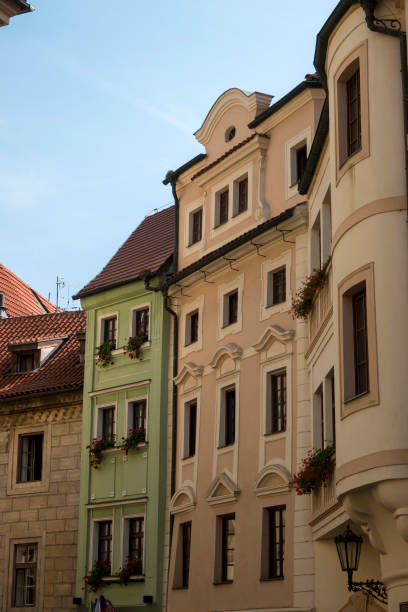 istock Old houses in Prague, Czech Republic 1454307129