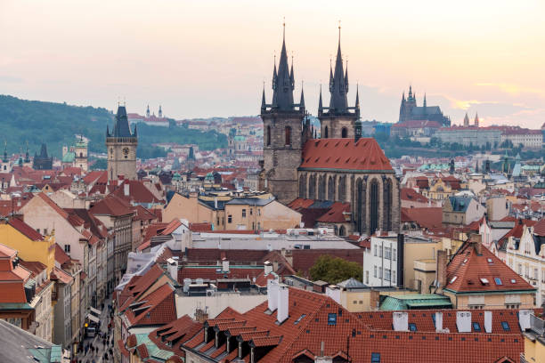 istock Prague old town in Czech Republic 1454307188