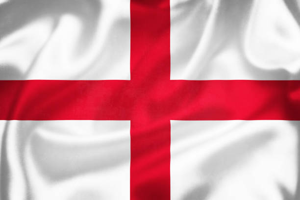 istock Grunge 3D illustration of England flag 1454308090