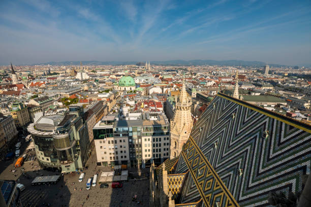 istock Vienna city in Austria 1454309852