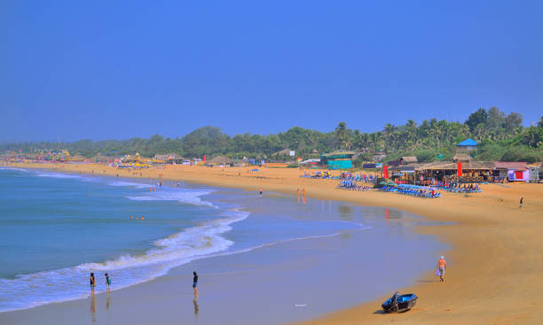 istock Scenic view of Sinquerim beach in Goa. 1454313597