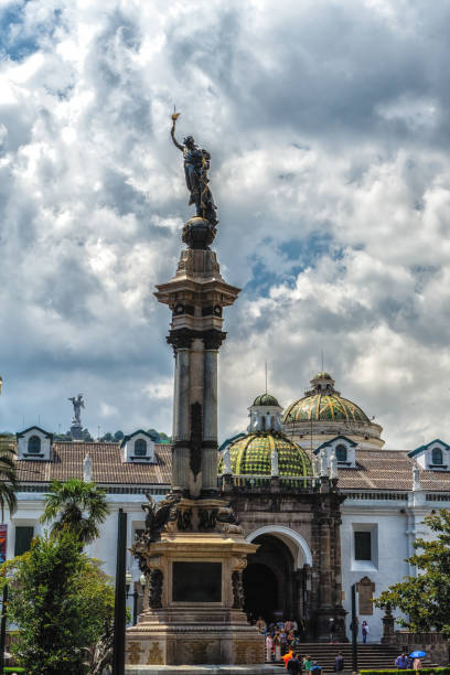 istock Independence monument  at Independence Square, Quito, Ecuador 1454316519