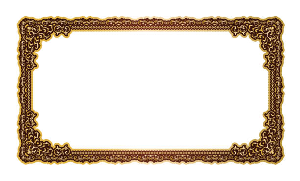 クラシックなアンティーク装飾フレーム - victorian style frame picture frame wreath点のイラスト素材／クリップアート素材／マンガ素材／アイコン素材