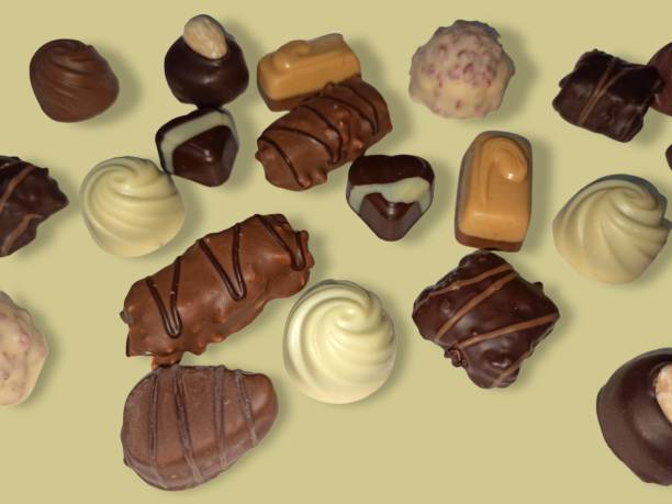 istock Delicious and varied chocolate 1454327565