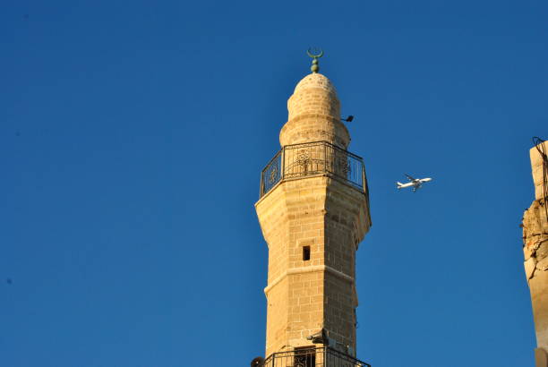 Minaret of Saladin Khanqah Mosque in Jerusalem