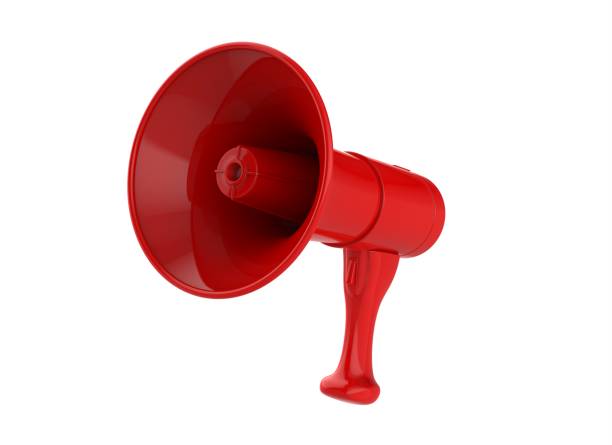 istock 3d rendering of red megaphone 1454343412