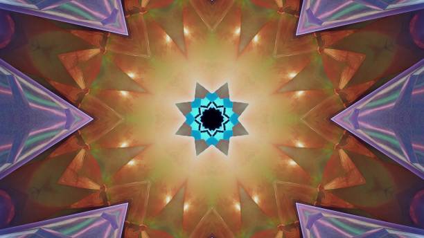 istock Digital colorful kaleidoscopic background for wallpapers 1454343555