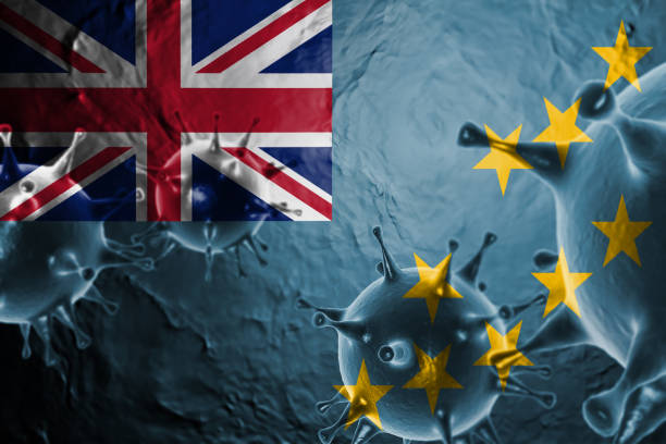 istock VIRUS WITH Tuvalu FLAG, CORONAVIRUS   covid-19 3D RENDER. 1454346096