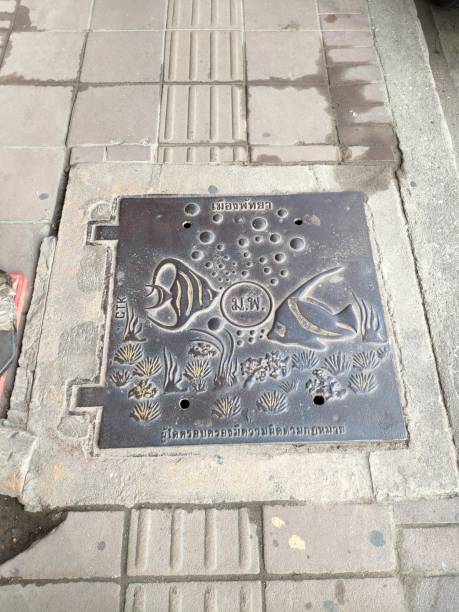 istock Manhole Cover art images 1454346982