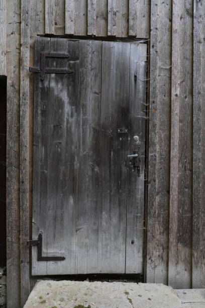 istock an old wooden door 1454349593