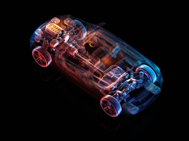 istock Transparent model cars. 1454352143