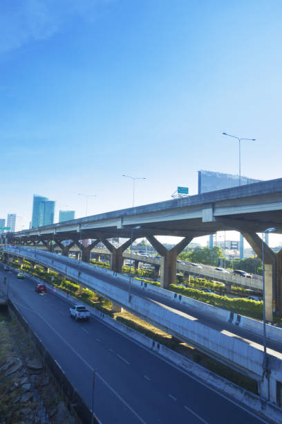 istock Streets and elevated road expressway in Bangkok Chatuchak 1454355453
