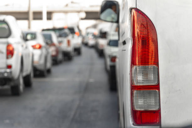 istock long traffic jam on the road 1454358865