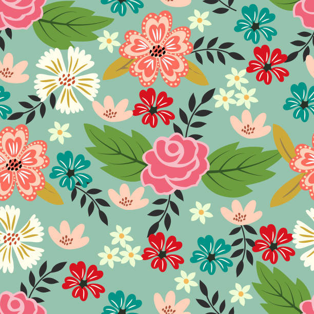 Floral Design Using Pattern 383,100+ Beautiful Floral Pattern Stock Illustrations, Royalty-Free ...