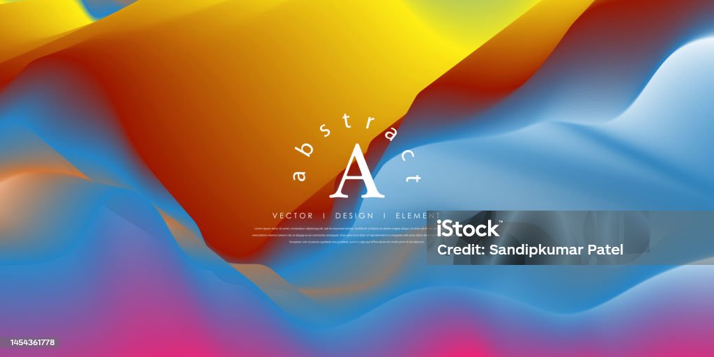 3d Multi Colorful Abstract Background Stock Illustration - Download ...