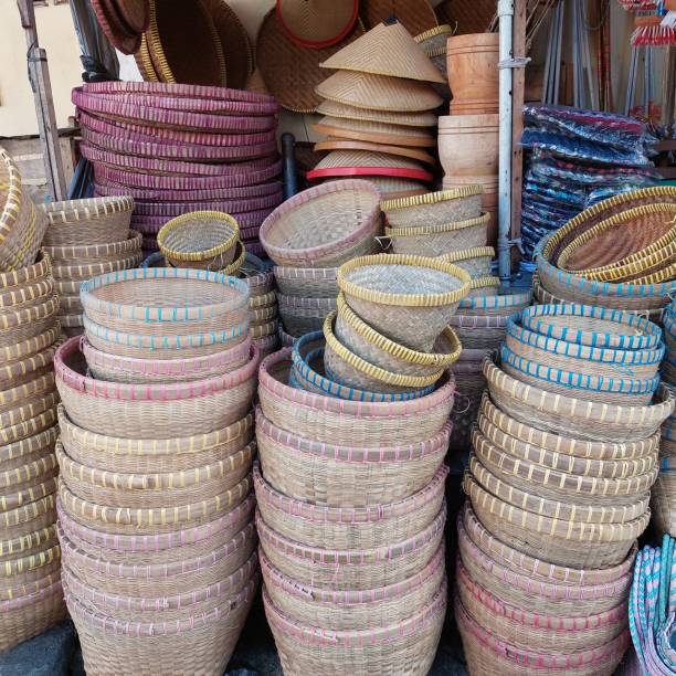 istock various handicrafts from wood and bamboo, for daily needs 1454362541