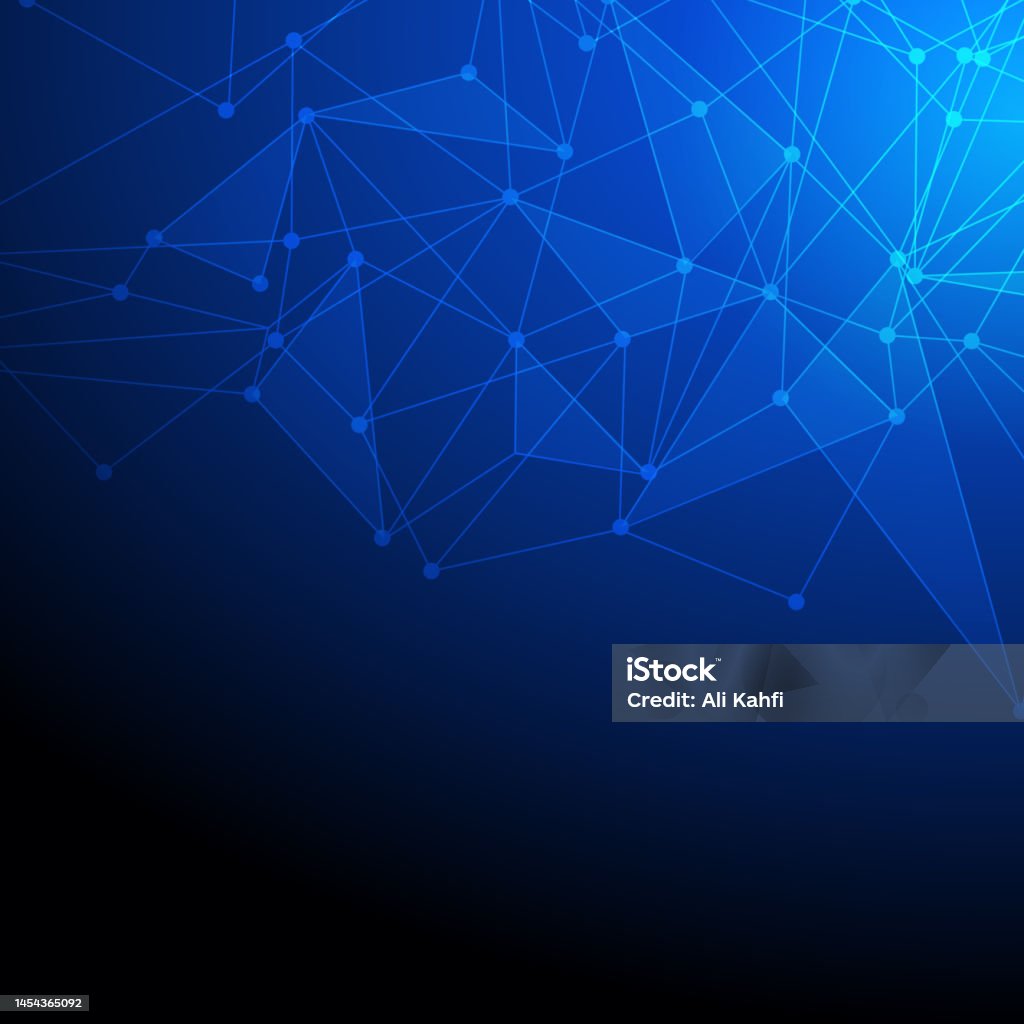 Abstract Network Background Stock Illustration - Download Image Now ...