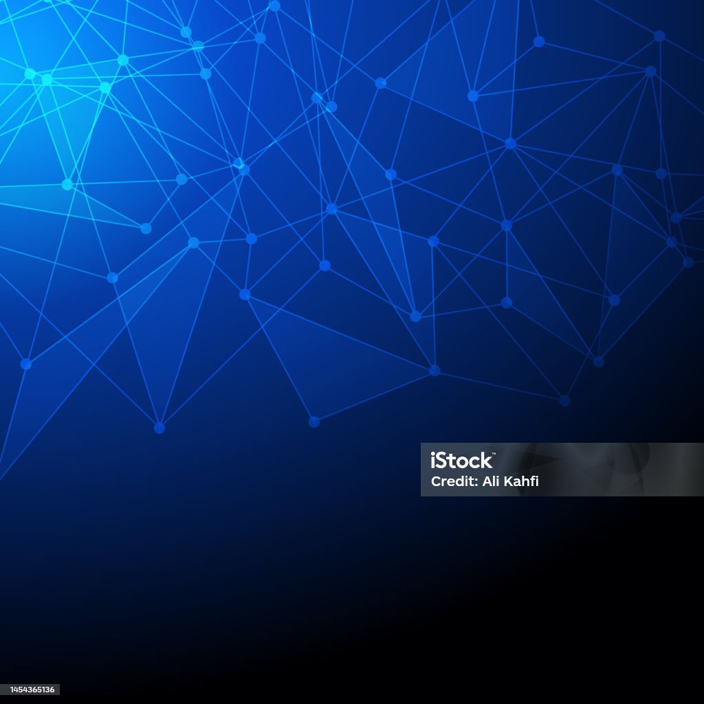 Network Background Illustration Abstract Network Background Stock Illustration - Download Image Now ...